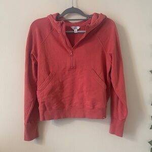 JoyLab Women's Crimson Half-Zip athletic or Workout Hoodie